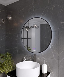 Grossman Зеркало Cosmo-норма Black 70x70 – фотография-3